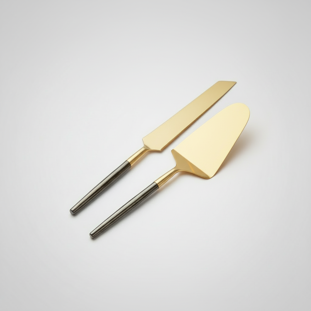 Napa Santo Cake and Knife Set