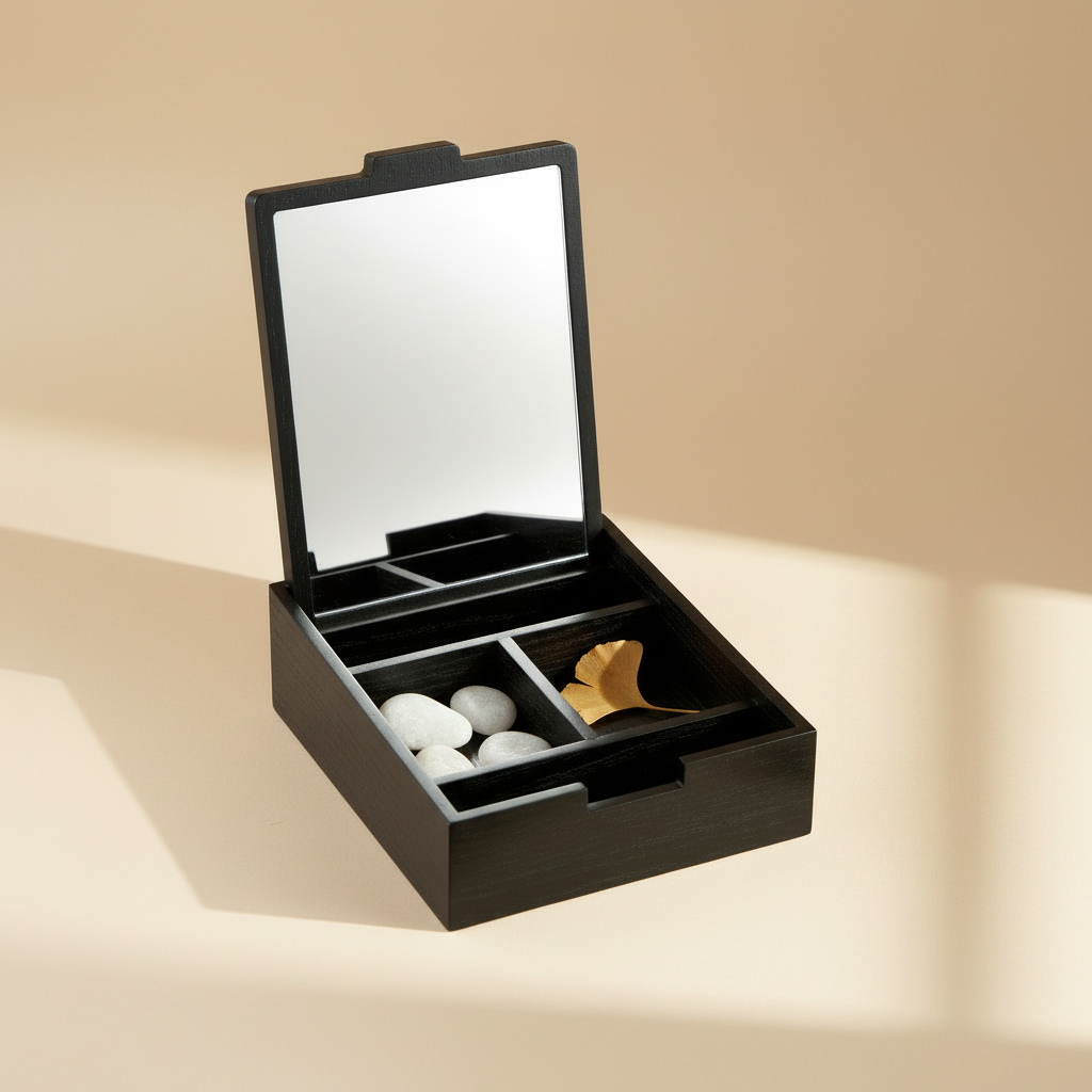 Nel Lusso Tokyo Black Jewellery Box