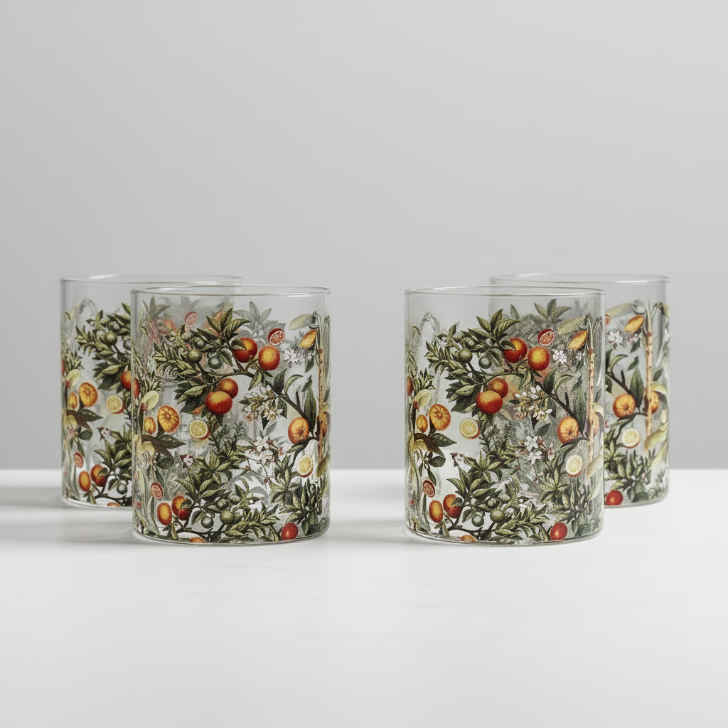 Sorrento Old Fashioned Glass Set of 4