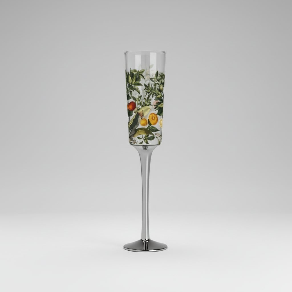 NEW Sorrento Champagne Flutes set of 4