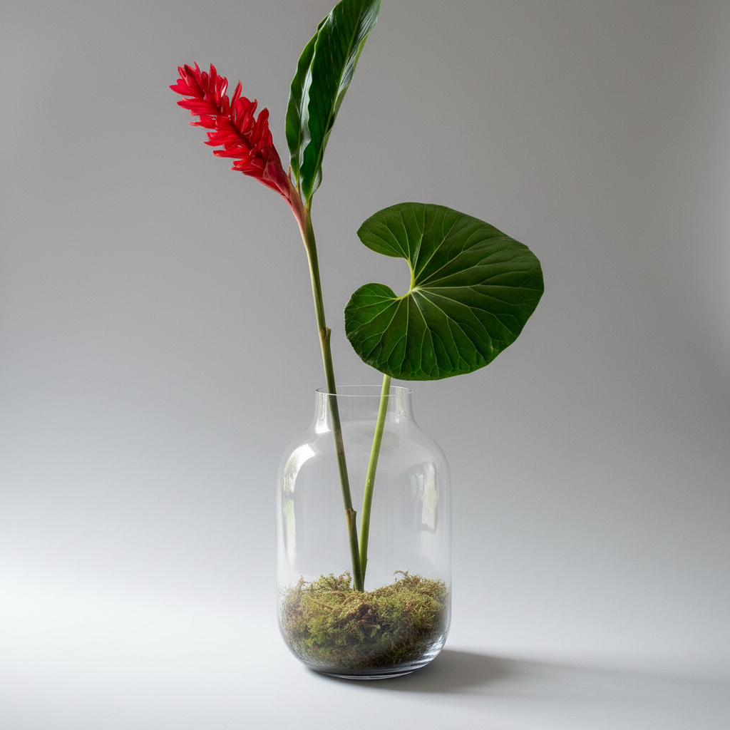 Glass Vase Large 32cm