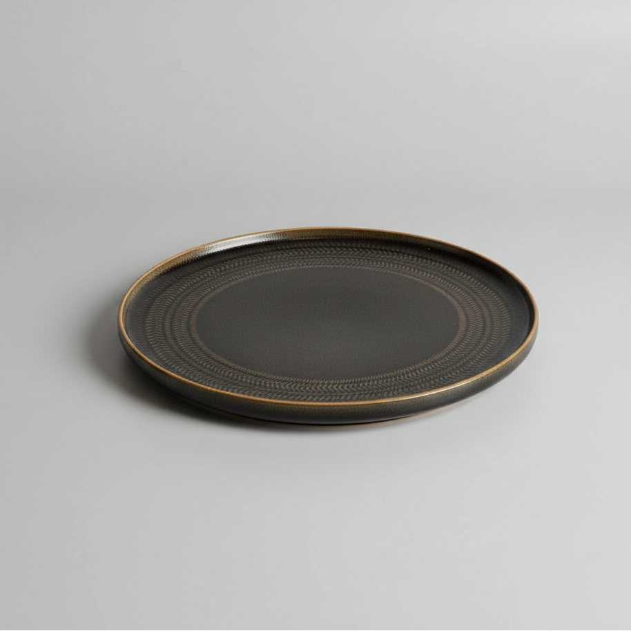 NEW Lotti 26cm Dinner plate umber
