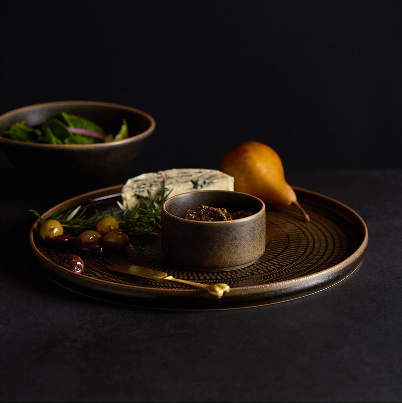 NEW Lotti 33cm Serving Platter umber - PRE-ORDER FOR NOV