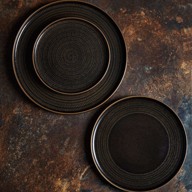 NEW Lotti 21cm side plate umber - PRE-ORDER FOR NOV