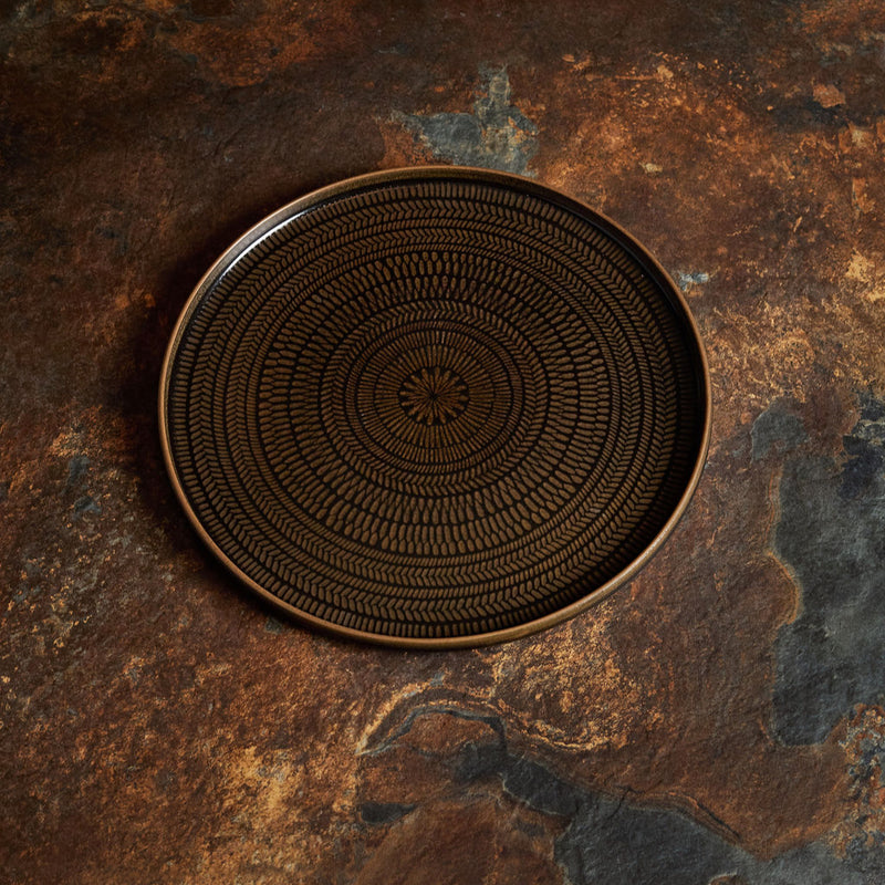 NEW Lotti 33cm Serving Platter umber - PRE-ORDER FOR NOV
