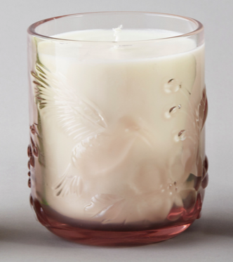 Dawn Candle Pink - Lime, Basil and Mandarin Scented