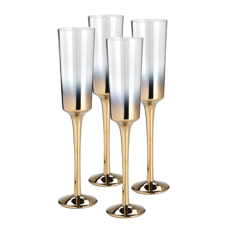 Ultima Platinum Modern Champagne Flutes #27328